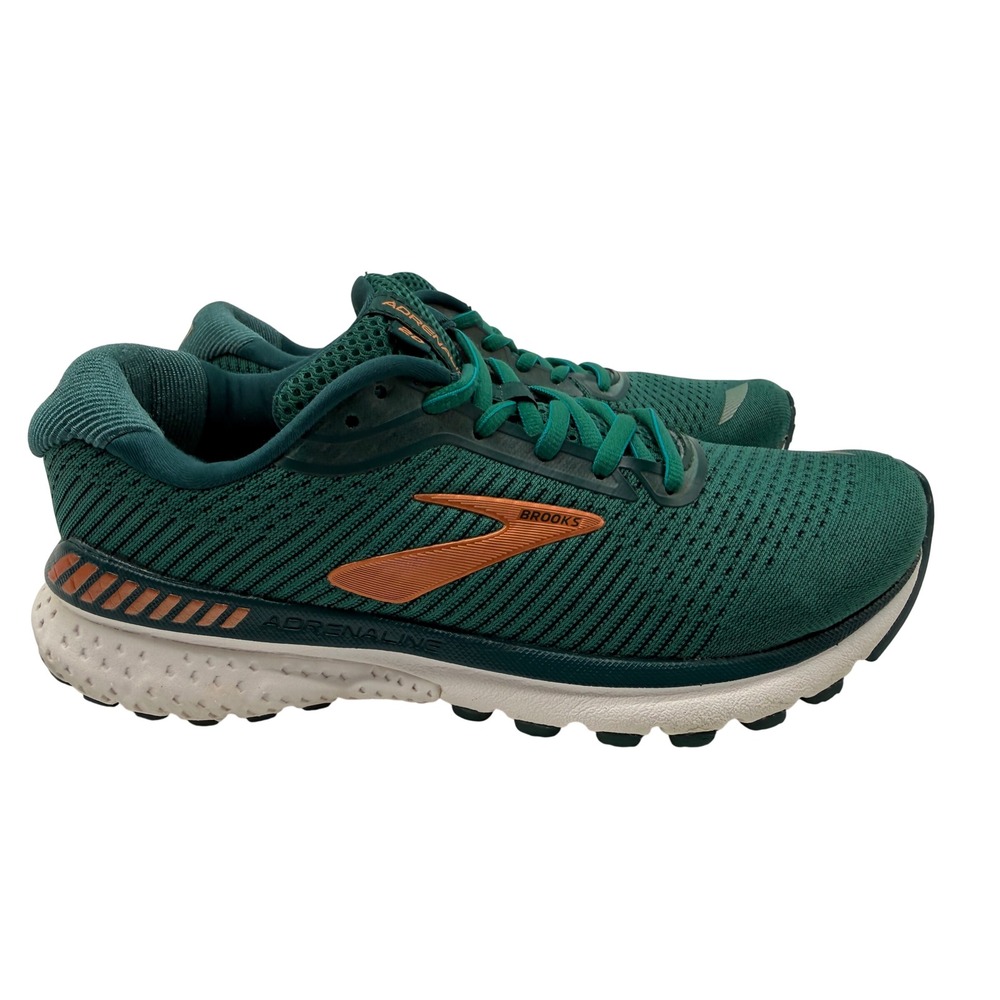 Brooks Adrenaline GTS 20 Women 9 Teal Green Excellent Running Shoes 1202961B346